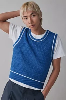 UO Brayden Pointelle Sweater Vest