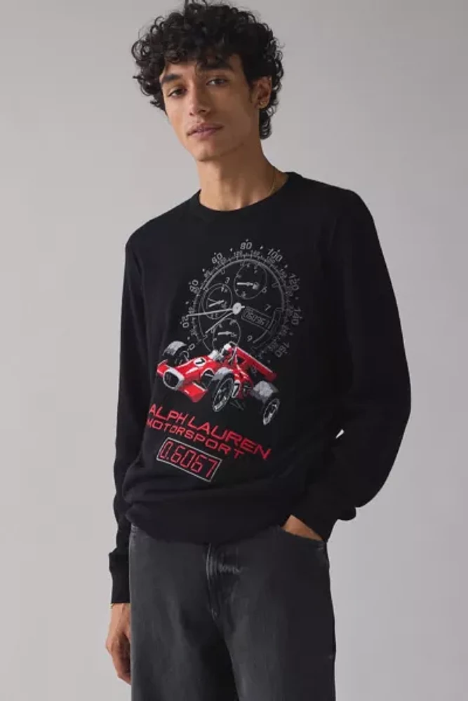 Polo Ralph Lauren Motor Sport Crew Neck Sweater
