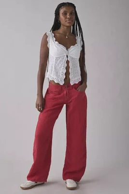 BDG Kayla Low-Rise Linen Pant
