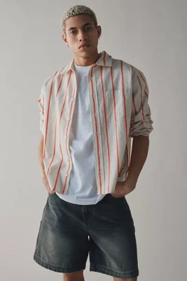 UO Boxy Long Sleeve Dress Shirt
