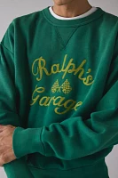 Polo Ralph Lauren Ralph’s Garage Embroidered Crew Neck Sweatshirt