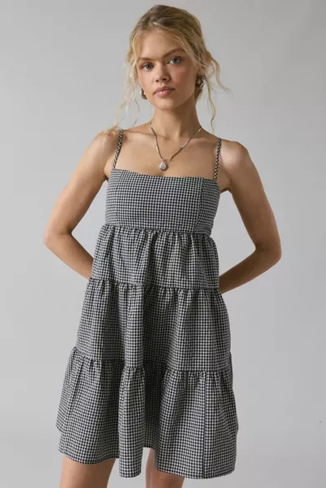 Kimchi Blue Zosia Tiered Babydoll Mini Dress
