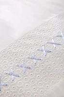Eyelet Lace Detail Duvet Cover