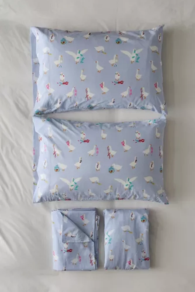 Cheeky Goose Core Patterned Sheet Set