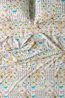 Porto Tile Patterned Sheet Set