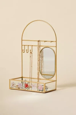 Mirror Arch Shape Jewelry Organizer