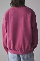 Small Plates Varsity Graphic Crew Neck Sweatshirt