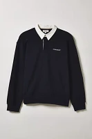 GUESS JEANS Classic Long Sleeve Rugby Sweatshirt