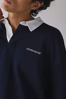 GUESS JEANS Classic Long Sleeve Rugby Sweatshirt