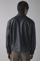 BDG Faux Leather Zip Jacket