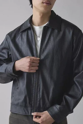 BDG Faux Leather Zip Jacket