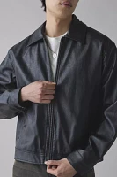 BDG Faux Leather Zip Jacket