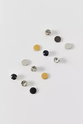 Essential Stainless Steel Stud Earring Set