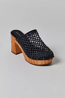 Azalea Wang Ameenah Wooven High Heeled Clog