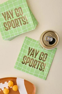 Yay Sports Paper Cocktail Napkin Set