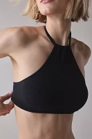 Out From Under Marie Seamless Knit Halter Bra Top