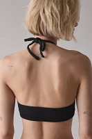 Out From Under Marie Seamless Knit Halter Bra Top