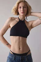Out From Under Marie Seamless Knit Halter Bra Top