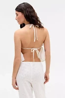Out From Under Broderie Tie-Back Cami