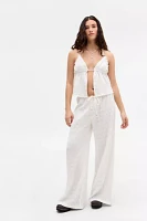 Out From Under Broderie Tie-Back Cami