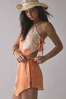 Kimchi Blue Tatiana Asymmetrical One-Shoulder Tank Top & Skort Set
