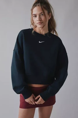 Nike Phoenix Fleece Over-Oversized Crew Neck Pullover Sweatshirt