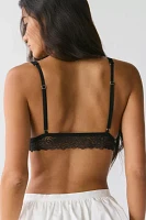 Out From Under Marie Semi-Sheer Lace Plunge Bralette