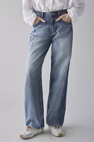 Abrand 99 Keira Low-Rise Baggy Flare Jean