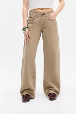 BDG Kayla Lowrider Textured Stripe Pant