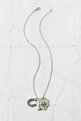Beau Stainless Steel Charm Necklace