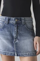 Abrand 95 Jenna A-line Denim Mini Skirt