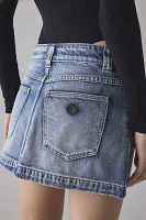 Abrand 95 Jenna A-line Denim Mini Skirt