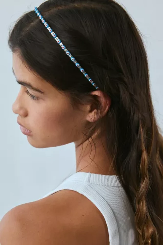 Arlo Gem Beaded Metal Headband