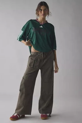 adidas House Of Tiro Nations Pack Dark Green Boyfriend Tee