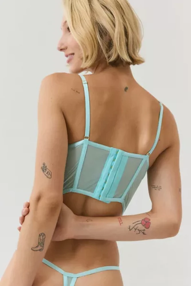 Bluebella Serenity Island Paradise Blue Wired Bustier