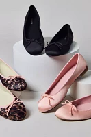 UO Lucy Satin Ballet Flat