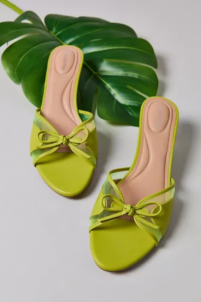 UO Poppy Kitten Heel Mule