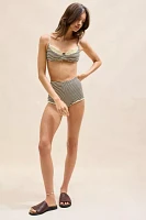 Frankies Bikinis X Bella Hadid Jolene Boy Short Bikini Bottom
