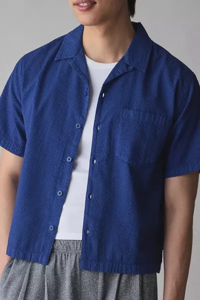 Standard Cloth Liam Textured Seersucker Shirt