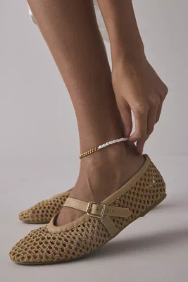 Pearl & Chain Waterproof Anklet