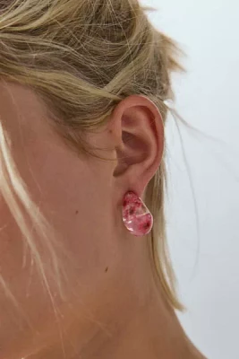Flora Post And Hoop Earring Set