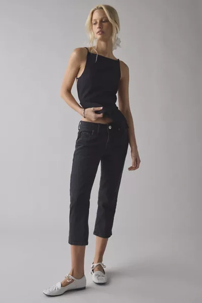 BDG Cleo Low-Rise Straight Denim Capri Jean