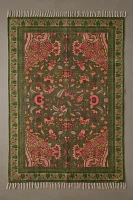 Art Deco Tulip Printed Rug