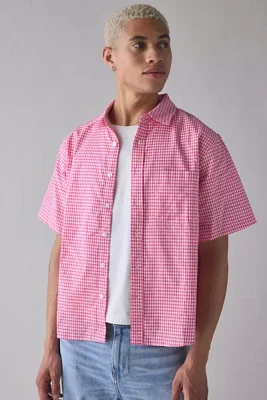UO Prep Check Short Sleeve Shirt