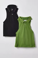 ReMADE By UO Halter Polo Shirt