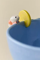 Hanging Shrimp Ceramic Cereal Bowl