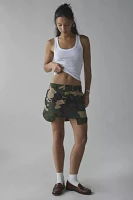 ReMADE By UO Camo Mini Skirt