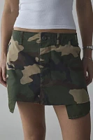 ReMADE By UO Camo Mini Skirt
