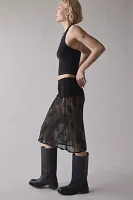 ReMADE By UO Sheer Lace Midi Skirt