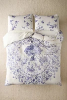 Bunny Toile Patterned Cotton Gauze Duvet Cover